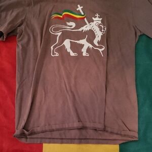 Men's Short Sleeve Graphic Tee - Brown